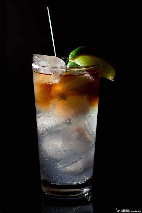 Dark and Stormy cocktail